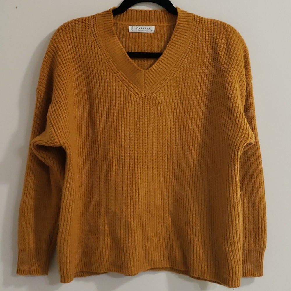 Gold sweater